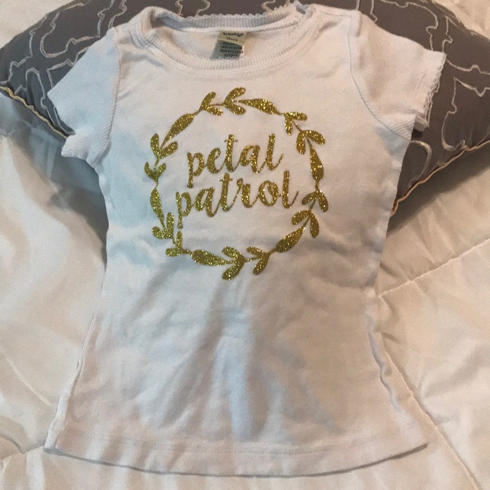 Flower girl wedding T-shirt size 3T